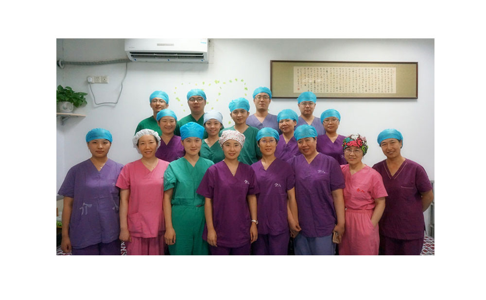 介入诊疗科合影