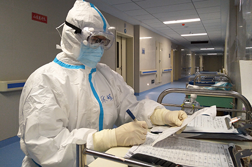 2020年在湖北黄冈工作照片3